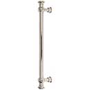 Top Knobs [TK3128PN] Die Cast Zinc Appliance/Door Pull Handle - Ormonde Series - Polished Nickel Finish - 18" C/C - 20 3/4" L