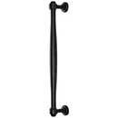 Top Knobs [TK3077BLK] Die Cast Zinc Appliance/Door Pull Handle - Ulster Series - Flat Black Finish - 12&quot; C/C - 13 1/4&quot; L