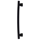 Top Knobs [TK7BLK] Die Cast Zinc Appliance/Door Pull Handle - Arched Series - Flat Black Finish - 12&quot; C/C - 14 7/8&quot; L
