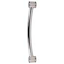 Top Knobs [TK67PN] Die Cast Zinc Appliance/Door Pull Handle - Oval Series - Polished Nickel Finish - 12" C/C - 13 1/2" L