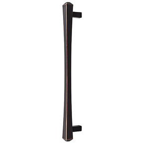 Top Knobs [TK818TB] Die Cast Zinc Appliance/Door Pull Handle - Juliet Series - Tuscan Bronze Finish - 12" C/C - 14 1/2" L