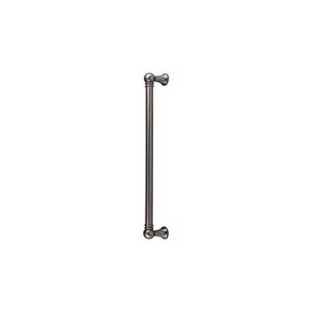 Top Knobs [TK808AG] Die Cast Zinc Appliance/Door Pull Handle - Kara Series - Ash Gray Finish - 12" C/C - 13" L