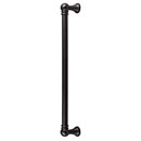 Top Knobs [TK808BLK] Die Cast Zinc Appliance/Door Pull Handle - Kara Series - Flat Black Finish - 12&quot; C/C - 13&quot; L