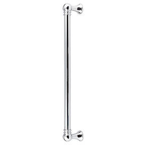 Top Knobs [TK808PC] Die Cast Zinc Appliance/Door Pull Handle - Kara Series - Polished Chrome Finish - 12" C/C - 13" L