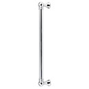 Top Knobs [TK808PC] Die Cast Zinc Appliance/Door Pull Handle - Kara Series - Polished Chrome Finish - 12&quot; C/C - 13&quot; L