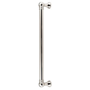 Top Knobs [TK808PN] Die Cast Zinc Appliance/Door Pull Handle - Kara Series - Polished Nickel Finish - 12" C/C - 13" L