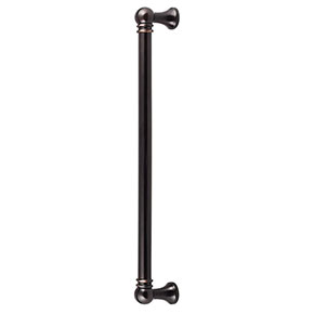Top Knobs [TK808TB] Die Cast Zinc Appliance/Door Pull Handle - Kara Series - Tuscan Bronze Finish - 12" C/C - 13" L 