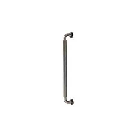Top Knobs [TK828AG] Die Cast Zinc Appliance/Door Pull Handle - Lily Series - Ash Gray Finish - 12" C/C - 13 1/8" L