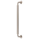 Top Knobs [TK828BSN] Die Cast Zinc Appliance/Door Pull Handle - Lily Series - Brushed Satin Nickel Finish - 12" C/C - 13 1/8" L