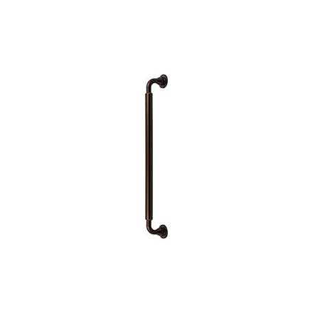 Top Knobs [TK828ORB] Die Cast Zinc Appliance/Door Pull Handle - Lily Series - Oil Rubbed Bronze Finish - 12&quot; C/C - 13 1/8&quot; L