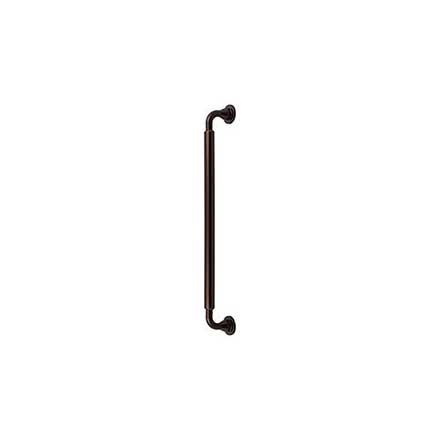 Top Knobs [TK828ORB] Die Cast Zinc Appliance/Door Pull Handle - Lily Series - Oil Rubbed Bronze Finish - 12&quot; C/C - 13 1/8&quot; L