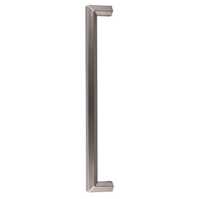Top Knobs [TK798BSN] Die Cast Zinc Appliance/Door Pull Handle - Lydia Series - Brushed Satin Nickel Finish - 12" C/C - 12 11/16" L