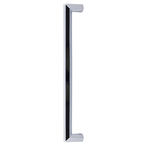 Top Knobs [TK798PC] Die Cast Zinc Appliance/Door Pull Handle - Lydia Series - Polished Chrome Finish - 12" C/C - 12 11/16" L
