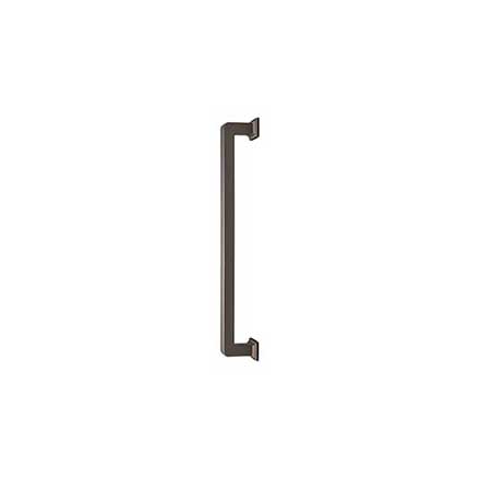 Top Knobs [TK709AG] Die Cast Zinc Appliance/Door Pull Handle - Ascendra Series - Ash Gray Finish - 12" C/C - 13" L