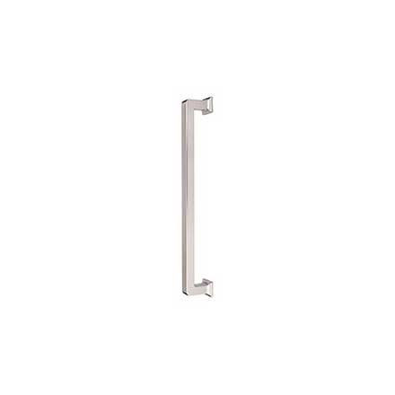 Top Knobs [TK709BSN] Die Cast Zinc Appliance/Door Pull Handle - Ascendra Series - Brushed Satin Nickel Finish - 12&quot; C/C - 13&quot; L