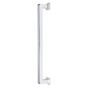 Top Knobs [TK709PC] Die Cast Zinc Appliance/Door Pull Handle - Ascendra Series - Polished Chrome Finish - 12" C/C - 13" L