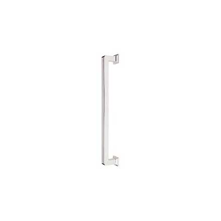 Top Knobs [TK709PN] Die Cast Zinc Appliance/Door Pull Handle - Ascendra Series - Polished Nickel Finish - 12" C/C - 13" L
