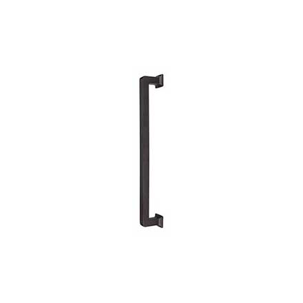 Top Knobs [TK709SAB] Die Cast Zinc Appliance/Door Pull Handle - Ascendra Series - Sable Finish - 12" C/C - 13" L