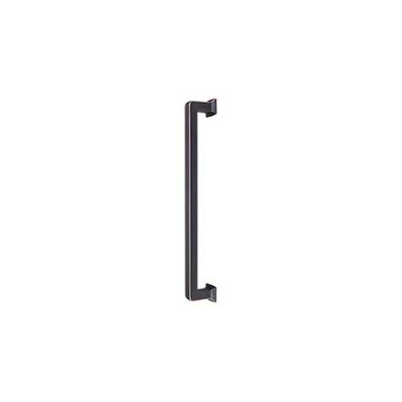 Top Knobs [TK709UM] Die Cast Zinc Appliance/Door Pull Handle - Ascendra Series - Umbrio Finish - 12&quot; C/C - 13&quot; L