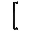 Top Knobs [TK710BLK] Die Cast Zinc Appliance/Door Pull Handle - Ascendra Series - Flat Black Finish - 18" C/C - 19" L