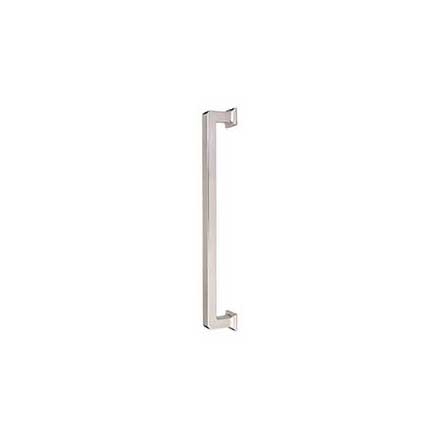 Top Knobs [TK710BSN] Die Cast Zinc Appliance/Door Pull Handle - Ascendra Series - Brushed Satin Nickel Finish - 18&quot; C/C - 19&quot; L