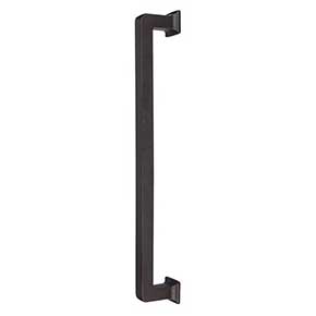 Top Knobs [TK710SAB] Die Cast Zinc Appliance/Door Pull Handle - Ascendra Series - Sable Finish - 18" C/C - 19" L