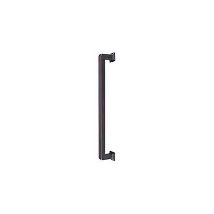 Top Knobs [TK710UM] Die Cast Zinc Appliance/Door Pull Handle - Ascendra Series - Umbrio Finish - 18" C/C - 19" L