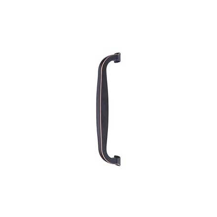 Top Knobs [TK727UM] Die Cast Zinc Appliance/Door Pull Handle - Contour Series - Umbrio Finish - 8" C/C - 8 11/16" L