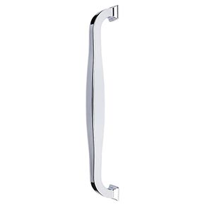 Top Knobs [TK728PC] Die Cast Zinc Appliance/Door Pull Handle - Contour Series - Polished Chrome Finish - 12" C/C - 12 15/16" L