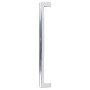 Top Knobs [TK677PC] Die Cast Zinc Appliance/Door Pull Handle - Podium Series - Polished Chrome Finish - 12" C/C - 12 11/16" L