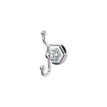 Top Knobs [ED2PCB] Die Cast Zinc Robe Hook - Edwardian Hex Series - Polished Chrome Finish