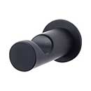 Top Knobs [HOP1BLK] Die Cast Zinc Robe Hook - Single - Hopewell Series - Flat Black Finish