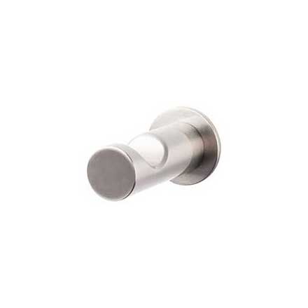 Top Knobs [HOP1BSN] Die Cast Zinc Robe Hook - Single - Hopewell Series - Brushed Satin Nickel Finish