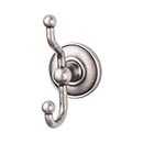 Top Knobs [ED2APD] Die Cast Zinc Robe Hook - Edwardian Plain Series - Antique Pewter Finish