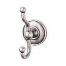 Top Knobs [ED2APD] Die Cast Zinc Robe Hook - Edwardian Plain Series - Antique Pewter Finish