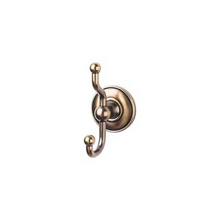 Top Knobs [ED2GBZD] Die Cast Zinc Robe Hook - Edwardian Plain Series - German Bronze Finish