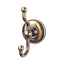 Top Knobs [ED2GBZD] Die Cast Zinc Robe Hook - Edwardian Plain Series - German Bronze Finish