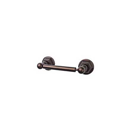 Top Knobs [ED3ORBB] Die Cast Zinc Toilet Tissue Holder - Two Post - Edwardian Hex Series - Oil Rubbed Bronze Finish
