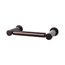Top Knobs [HOP3ORB] Die Cast Zinc Toilet Tissue Holder - Two Post - Hopewell Series - Oil Rubbed Bronze Finish