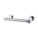 Top Knobs [HOP3PC] Die Cast Zinc Toilet Tissue Holder - Two Post - Hopewell Series - Polished Chrome Finish