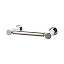 Top Knobs [HOP3PN] Die Cast Zinc Toilet Tissue Holder - Two Post - Hopewell Series - Polished Nickel Finish