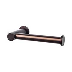 Top Knobs [HOP4ORB] Die Cast Zinc Toilet Tissue Hook - Single Arm - Hopewell Series - Oil Rubbed Bronze Finish