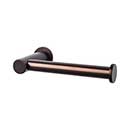 Top Knobs [HOP4ORB] Die Cast Zinc Toilet Tissue Hook - Single Arm - Hopewell Series - Oil Rubbed Bronze Finish