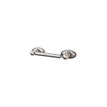 Top Knobs [ED3APC] Die Cast Zinc Toilet Tissue Holder - Two Post - Edwardian Oval Series - Antique Pewter Finish