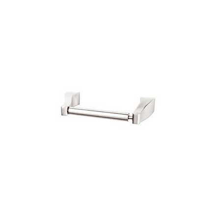 Top Knobs [AQ3BSN] Die Cast Zinc Toilet Tissue Holder - Two Post - Aqua Series - Brushed Satin Nickel Finish