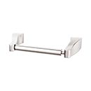 Top Knobs [AQ3BSN] Die Cast Zinc Toilet Tissue Holder - Two Post - Aqua Series - Brushed Satin Nickel Finish