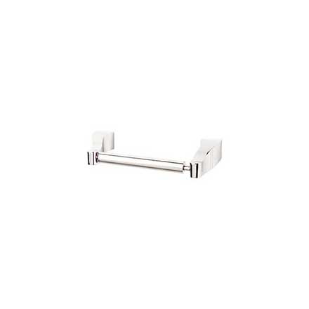 Top Knobs [AQ3PN] Die Cast Zinc Toilet Tissue Holder - Two Post - Aqua Series - Polished Nickel Finish