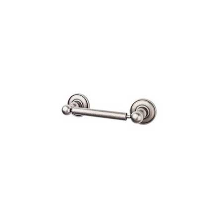 Top Knobs [ED3APD] Die Cast Zinc Toilet Tissue Holder - Two Post - Edwardian Plain Series - Antique Pewter Finish