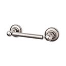 Top Knobs [ED3APD] Die Cast Zinc Toilet Tissue Holder - Two Post - Edwardian Plain Series - Antique Pewter Finish