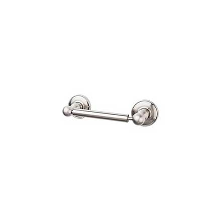 Top Knobs [ED3BSND] Die Cast Zinc Toilet Tissue Holder - Two Post - Edwardian Plain Series - Brushed Satin Nickel Finish